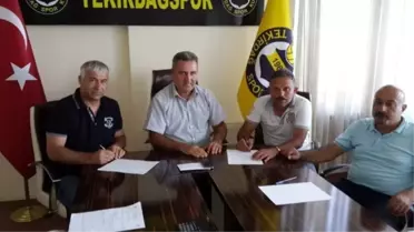 Tekirdağspor İmza Töreni