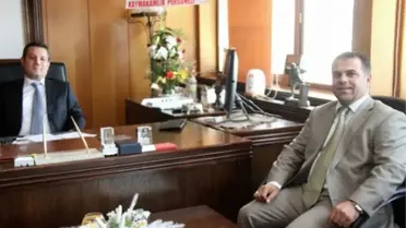 Aksoy'dan Kaymakam Bulacak'a Ziyaret