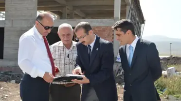 Ardahan'ın Spor Kompleksinin İnşaatı Devam Ediyor