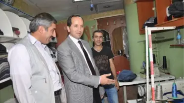 Hakkari Valisi Esnaf Ziyaretinde