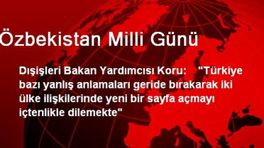 Özbekistan Milli Günü