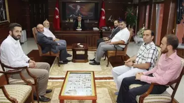 Vali Hasan Karahan'a Hayırlı Olsun Ziyaretleri Devam Ediyor
