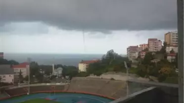 Zonguldak'ta Hortum Çıktı