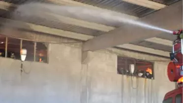 Kahramanmaraş'taki Fabrika Yangını