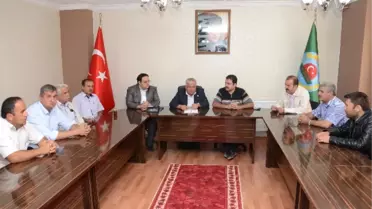 Ak Parti, Elbistan Ziraat Odası'nın Sorunlarını Dinledi