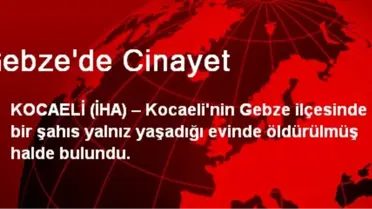 Gebze'de Cinayet