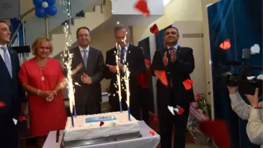 Halkbank Çerkezköy Şubesi'ne 'Mavi Yıldız'