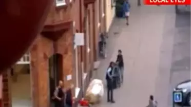 Karikatüriste Saldırı Girişiminin Videosu Yayınlandı