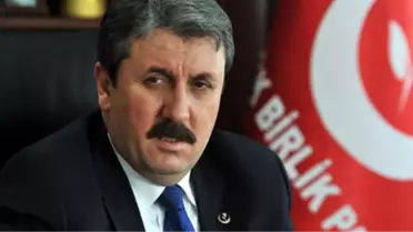 BBP Genel Başkanı Destici, Hasan Celal Güzel'i Ziyaret Etti