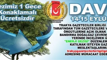 Gazeteciler Termik Santralini Ziyaret Edecek