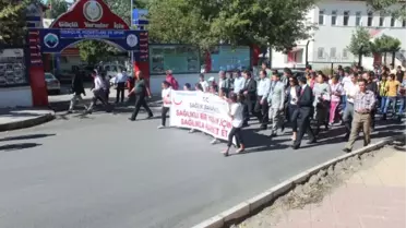 Ağrı'da Halk Sağlık İçin Yürüyor