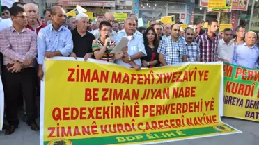 Anadilde Eğitim Talep Ettiler
