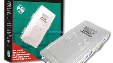 Digitus Dc Ic614ı 4 Portlu Vga Ps/2 Mini Kvm Switch