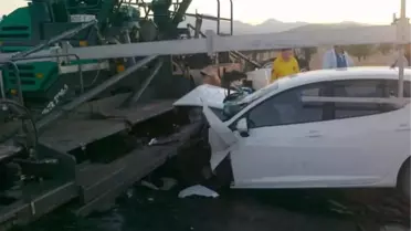 Isparta'da Kaza: 2 Ölü, 1 Yaralı