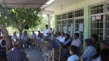 Milletvekili Uzun, Başkan Ortan ve Partililerle Köyleri Gezdi