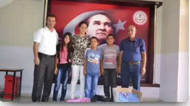 Besni'nin Üçgöz İlkokulu-Ortaokulu'nda 15.000 Mavi Kapak Toplandı