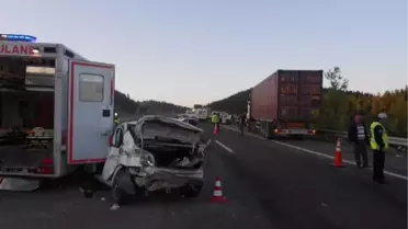 Otobüs Kaza Alanına Dalıp Otomobili Biçince Uyuşturucu Ortaya Çıktı