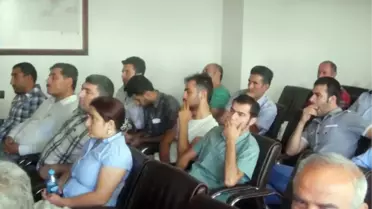 Silvan'da Organik Pamuk Toplantısı Yapıldı