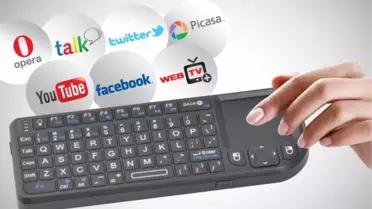 Mini kablosuz klavye!