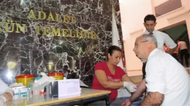 Lösemi Olan Adliye Personeli İçin İlik Tarama Kampanyası Düzenlendi