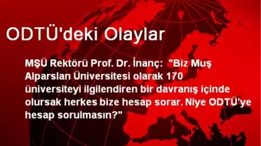 ODTÜ'deki Olaylar