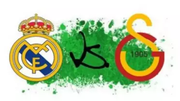 Galatasaray-Real Madrid Maçının 11'leri Belli Oldu