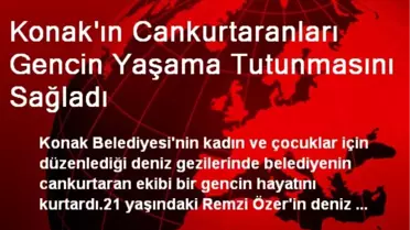 Konak'ın Cankurtaranları Gencin Yaşama Tutunmasını Sağladı