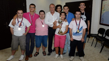 Özel Sporculardan Başkan Evcilmen'e Ziyaret