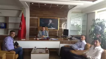 Payas Kaymakamı Demiröz Oda, Başkanlarını Kabul Etti