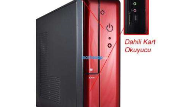 Redrock 102br Mini Slim Micro Atx Kasa Kırmızı 230w