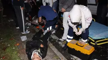 Beşiktaş'ta Kamyonet Takla Attı: 2 Yaralı