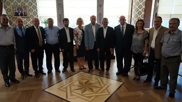 Milletvekili Baştopcu, Başkan Pehlivan´ı Ziyaret Etti