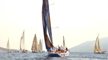 Bodrum ) Ünlüler Famous Cup'ta Yelken Açtı