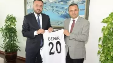 Gamateks PAÜ Basketbol Takımı, Vali Demir'i Ziyaret Etti