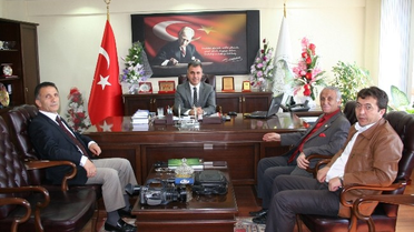 İha Heyeti Kars'ta Ziyaretlerde Bulundu
