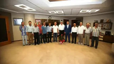 Karaosmanoğlu, Hüseyin Öz'ü Ağırladı