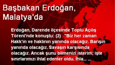 Başbakan: Seçmeli Ders Konusunda Hassas Davranın