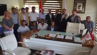 AK Parti'den Diyarbakır Mahalli İdareler Şubesine Ziyaret