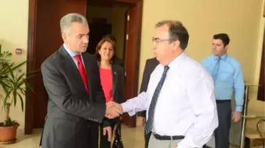 Başkan Uzun'dan Kaymakam Demirkol'a Ziyaret