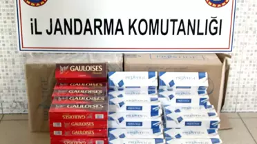 Manavgat'ta Kaçak Sigara Operasyonu