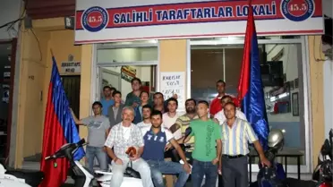 Salihli'de '45.5 Taraftar Grubu'Ndan Destek Turu