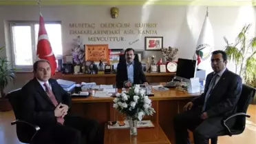 Rektör Alkan'dan Başkan Uzunkaya'ya Ziyaret