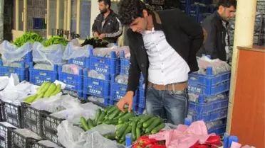 Turşuluk Sebzeler Tezgâhlardaki Yerini Aldı