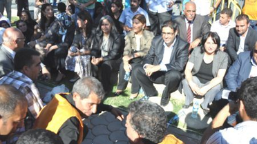 BDP Heyeti Ceylanpınar'da