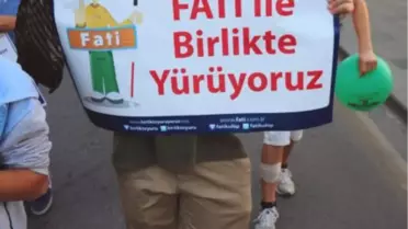 'Fati ile Birlikte Yürüyoruz' Etkinliği