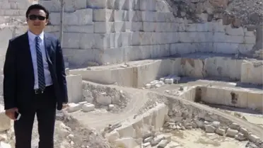İscehisar Kaymakamı Örnek'ten Mermer Ocağına Ziyaret
