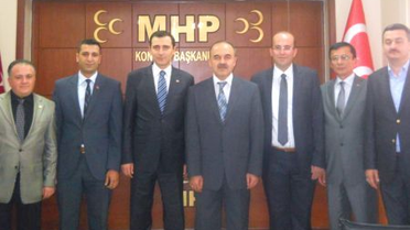 Vali Erol'dan MHP'ye Ziyaret