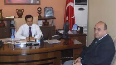 Yerköy İdmanyurduspor Kulüp Başkanı Çelik'ten Kaymakam Şengök'e Ziyaret