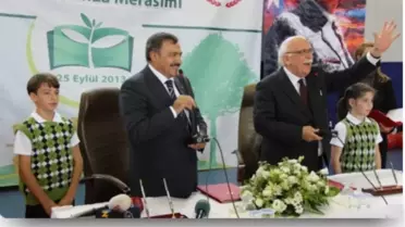 Okulların Ağaçlandırılması Protokolü İmzalandı