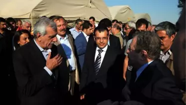 İçişleri Bakanı Güler, Ahmet Türk'ün Taziyesinde